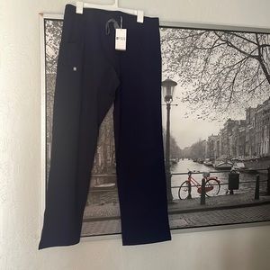 Navy blue NEW figs cargo pants